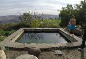 עין איה: נוף קסום לדרום הגולן